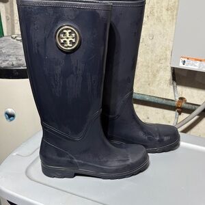 Tory Burch Black Winter & Rain Boots